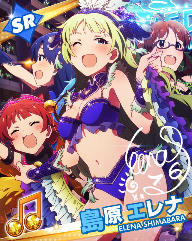 ｶ-ﾆﾊﾞﾙｽﾀ-ｽﾞ 島原ｴﾚﾅ | Millionlive Cards