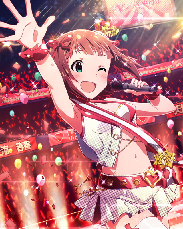 ｷﾗﾒｷ進行形! 天海春香 | Millionlive Cards