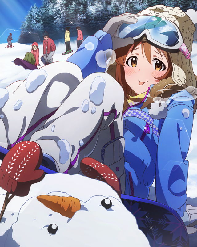 転んでも楽し♪ 萩原雪歩 | Millionlive Cards